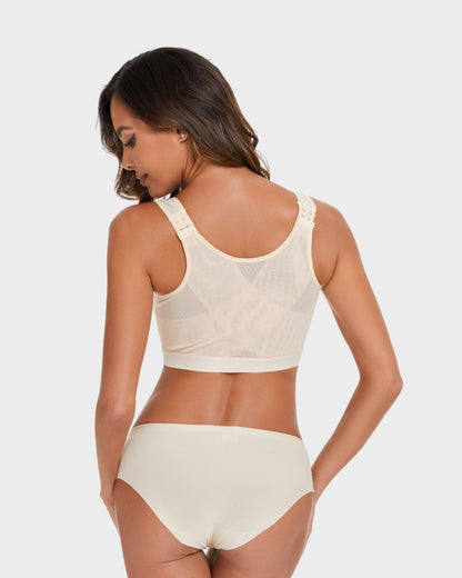  Soft X-shaped Back Posture Bra