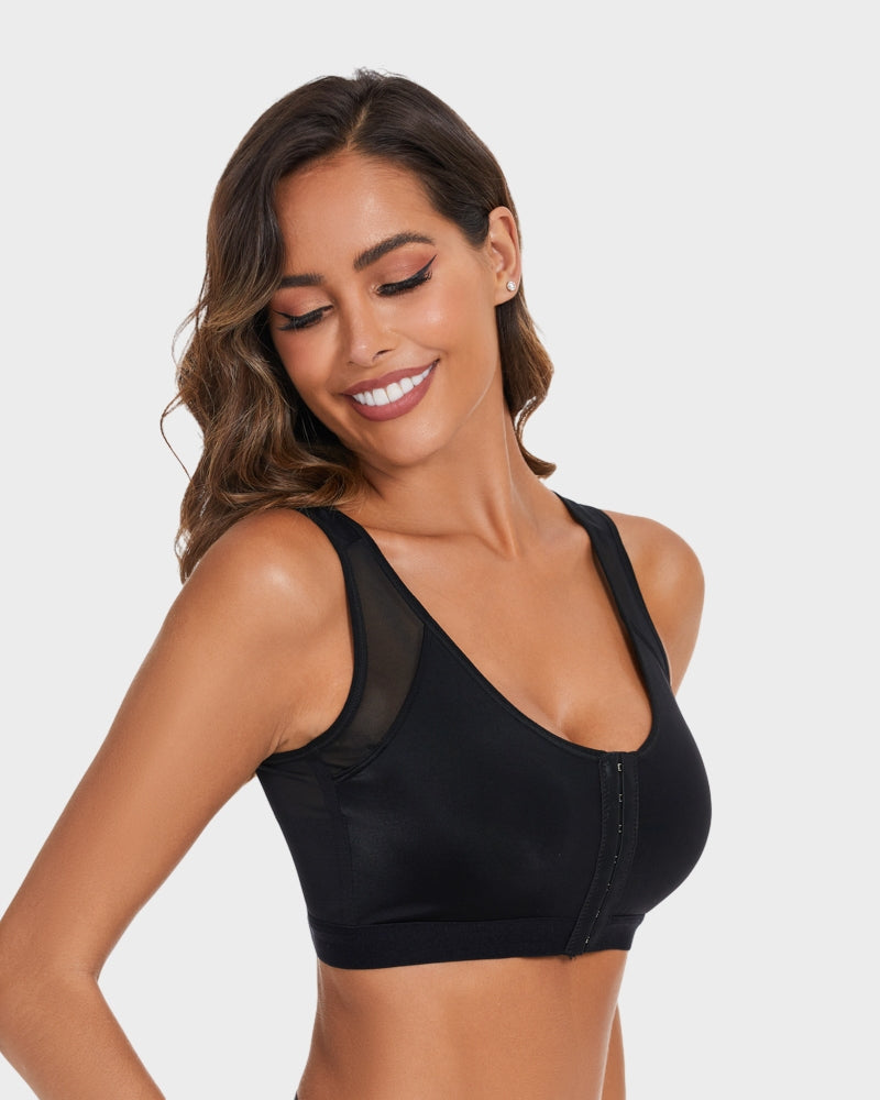  Soft X-shaped Back Posture Bra