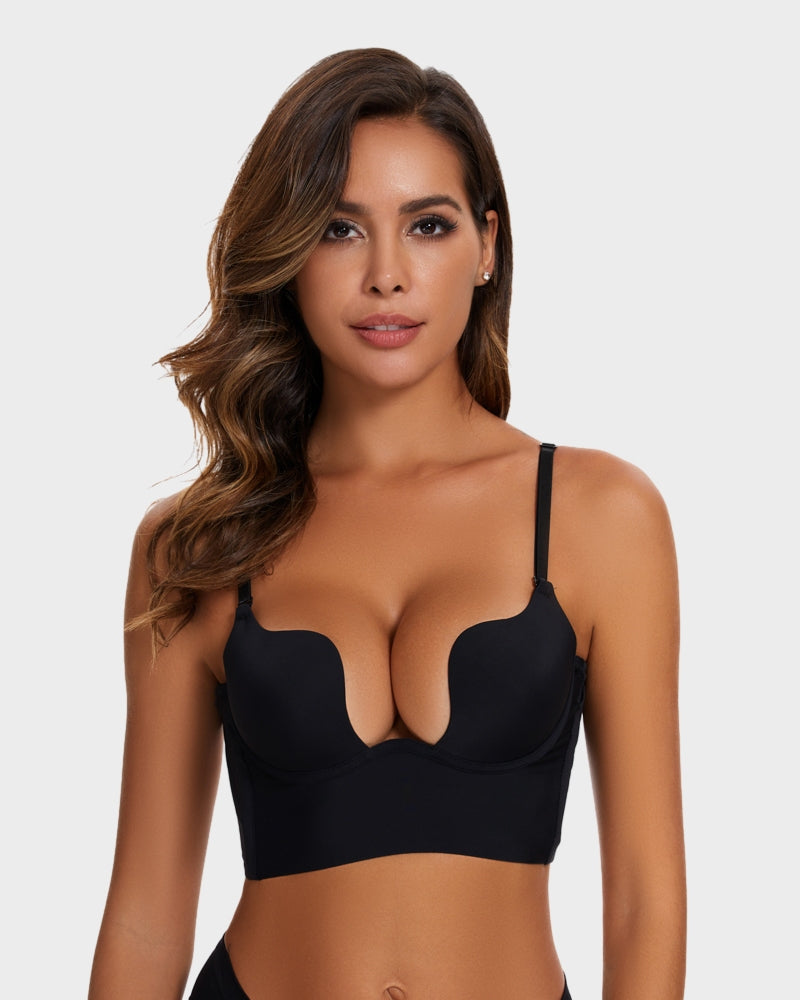  Low Cut U-Shaped Backless Bra