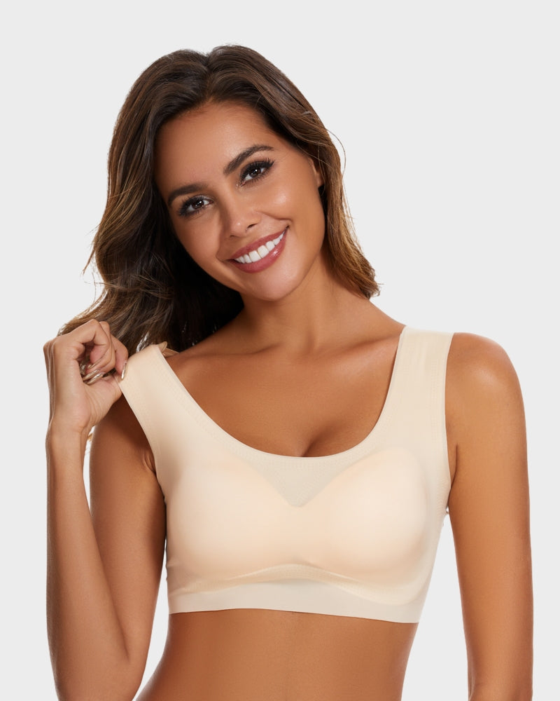  Ultra Comfort Wirefree Bra(2 pieces）