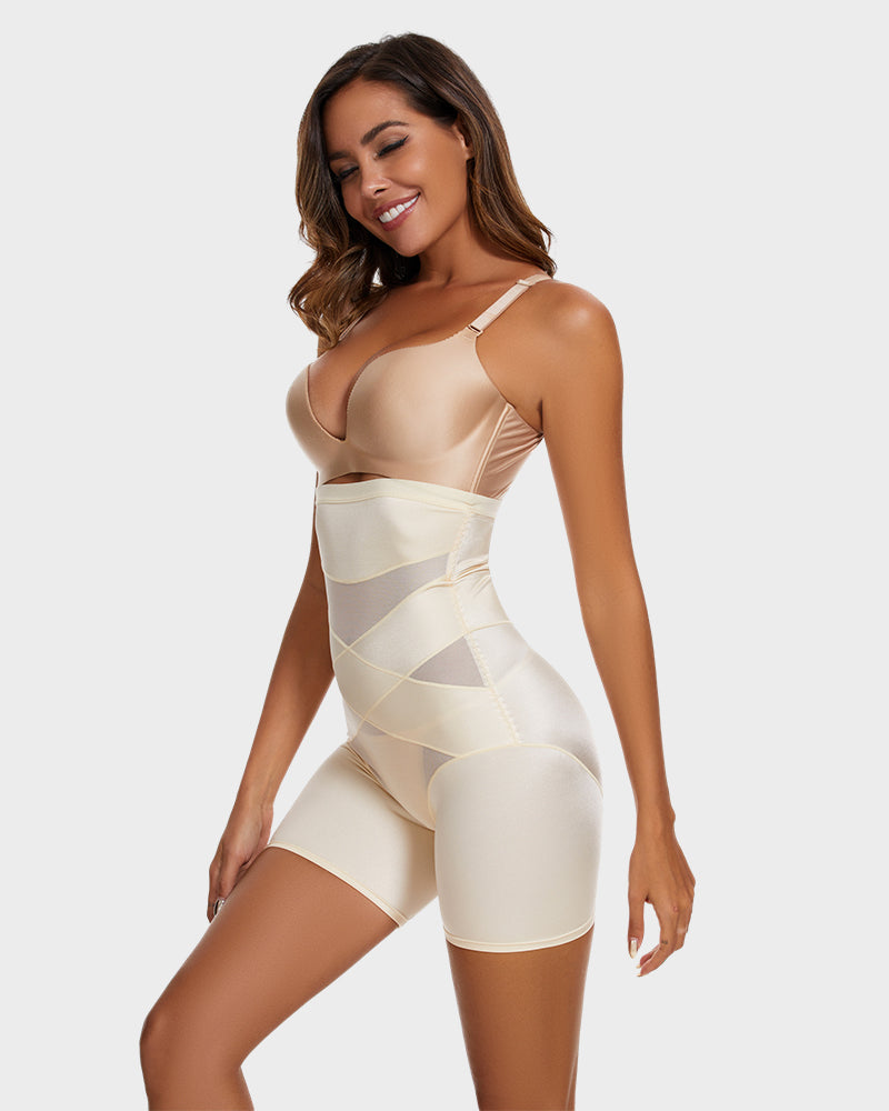  Ultra Comfy Mid-Thigh Bodysuit