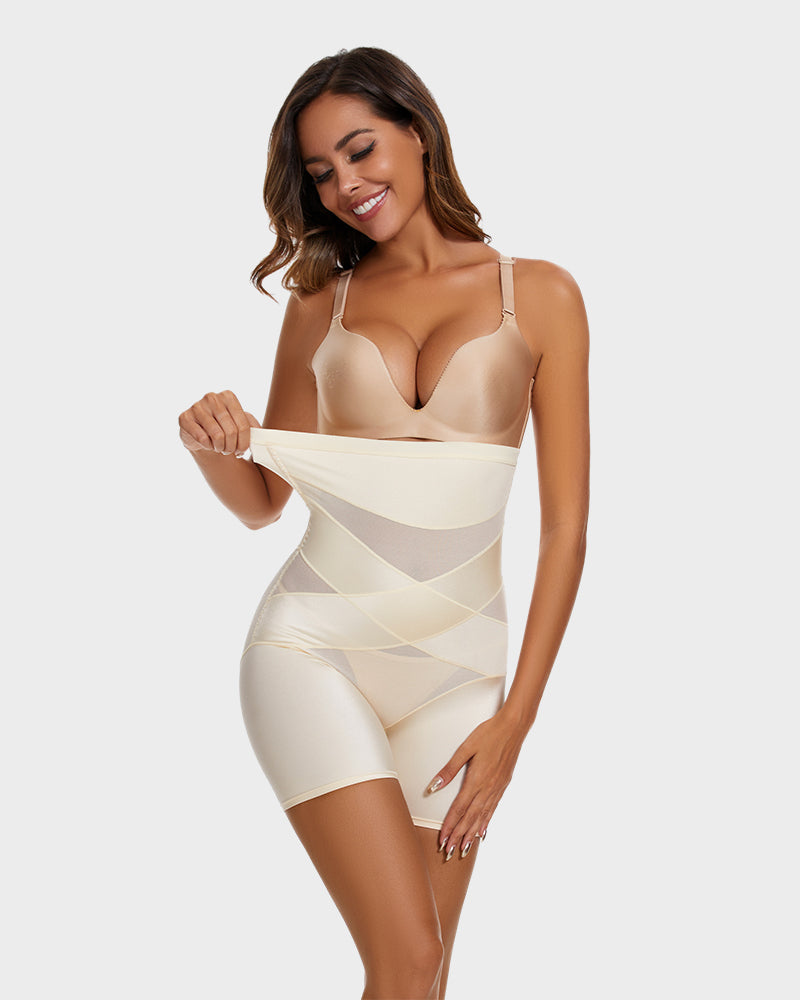  Ultra Comfy Mid-Thigh Bodysuit