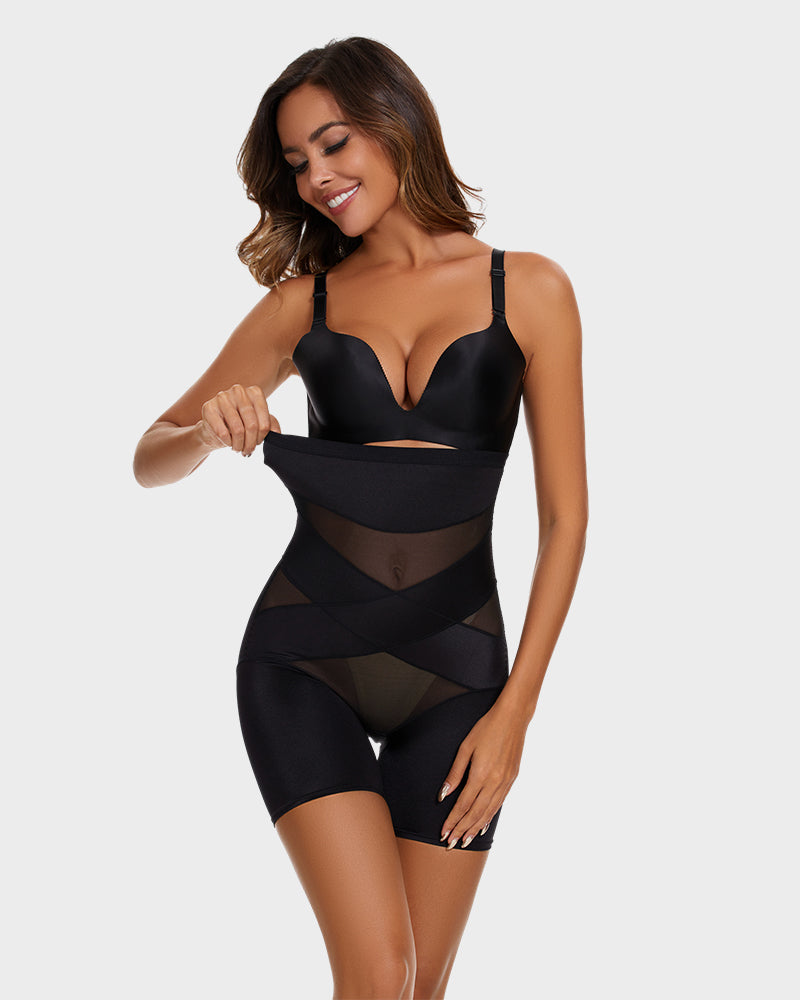  Ultra Comfy Mid-Thigh Bodysuit