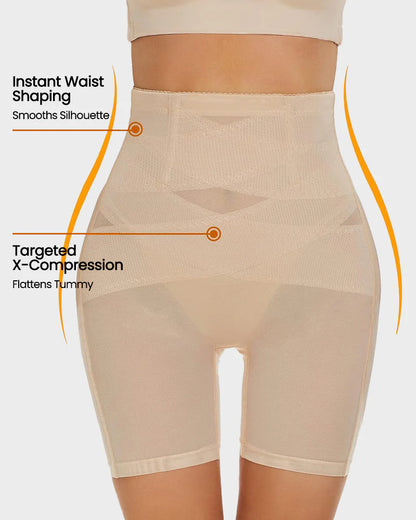 Velosety® Mesh High Waist Shapewear Shorts