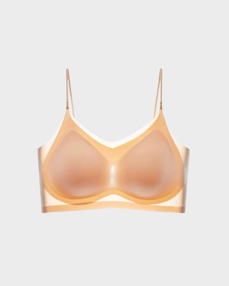  Ultra- Thin Plus Size Ice Silk Comfort Bra