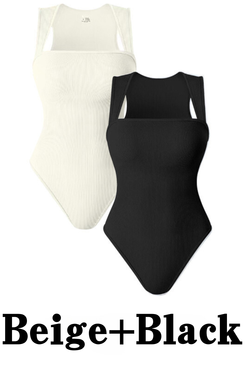  Sleeveless Tummy Control Tank Tops Bodysuits