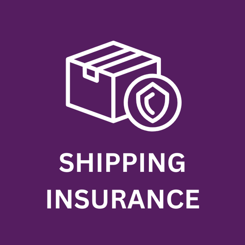 Shipping Insurance (Coverage for lost packages of up-to $250)