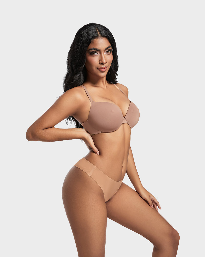 Nipple Push-Up Bra - Skin