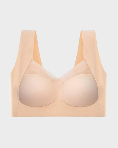  Comfortable Smoothing Mesh Bra