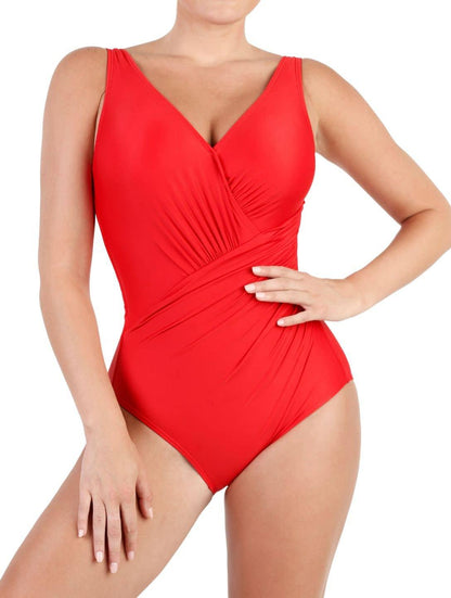 Shapewear Deep V-Neck One Piece