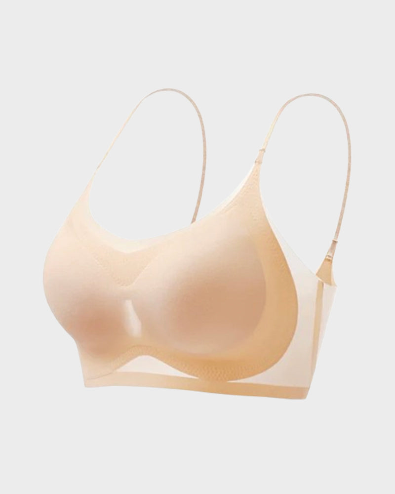  Ultra- Thin Plus Size Ice Silk Comfort Bra