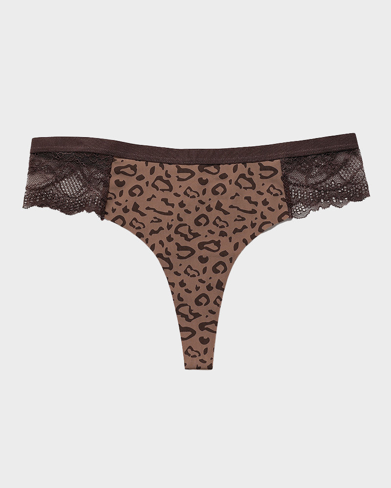 Seamless Comfort Lace Thong Panty