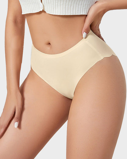 Seamless Wave Edge Cheeky Panty