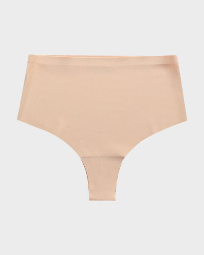 Mid-Rise Seamless Thong Panty