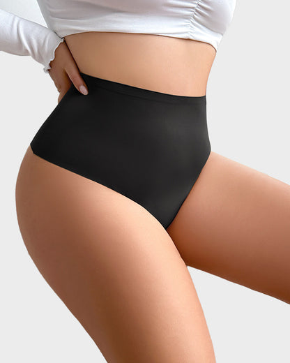 Seamless High-Rise Tummy Control Shaping Thong Panty